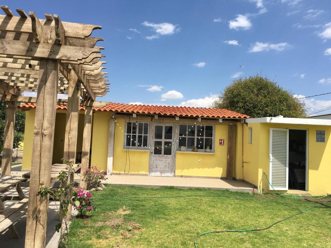 Hotel Quinta San Antonio Nopalucan de la Granja Dış mekan fotoğraf