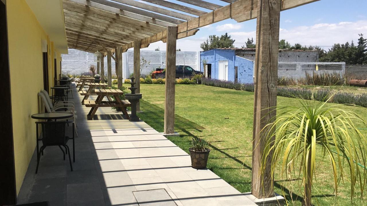 Hotel Quinta San Antonio Nopalucan de la Granja Dış mekan fotoğraf