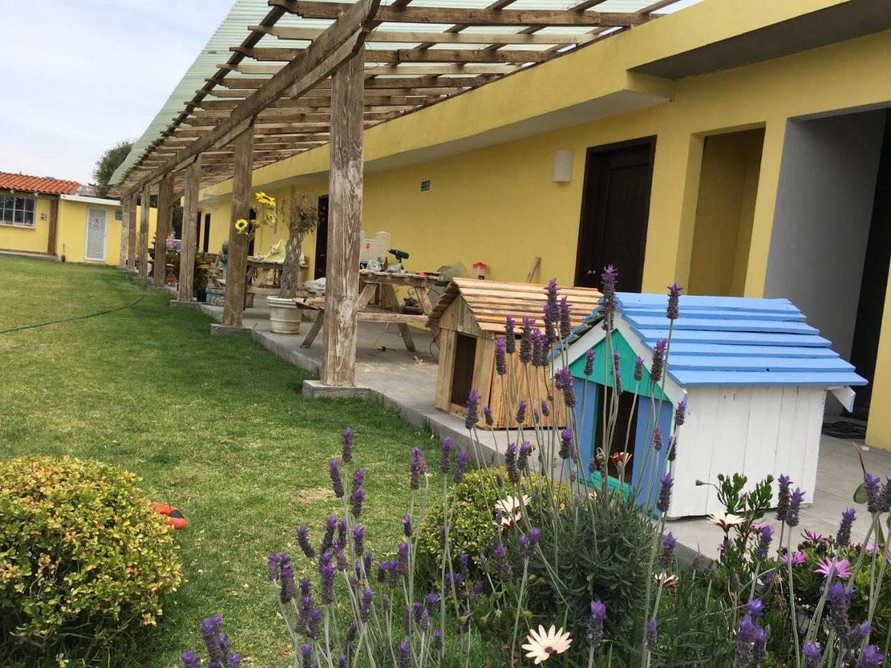 Hotel Quinta San Antonio Nopalucan de la Granja Dış mekan fotoğraf