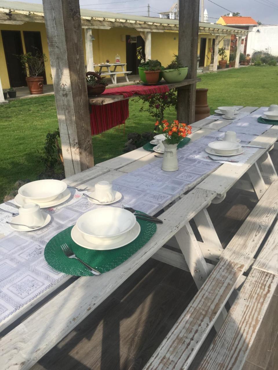Hotel Quinta San Antonio Nopalucan de la Granja Dış mekan fotoğraf